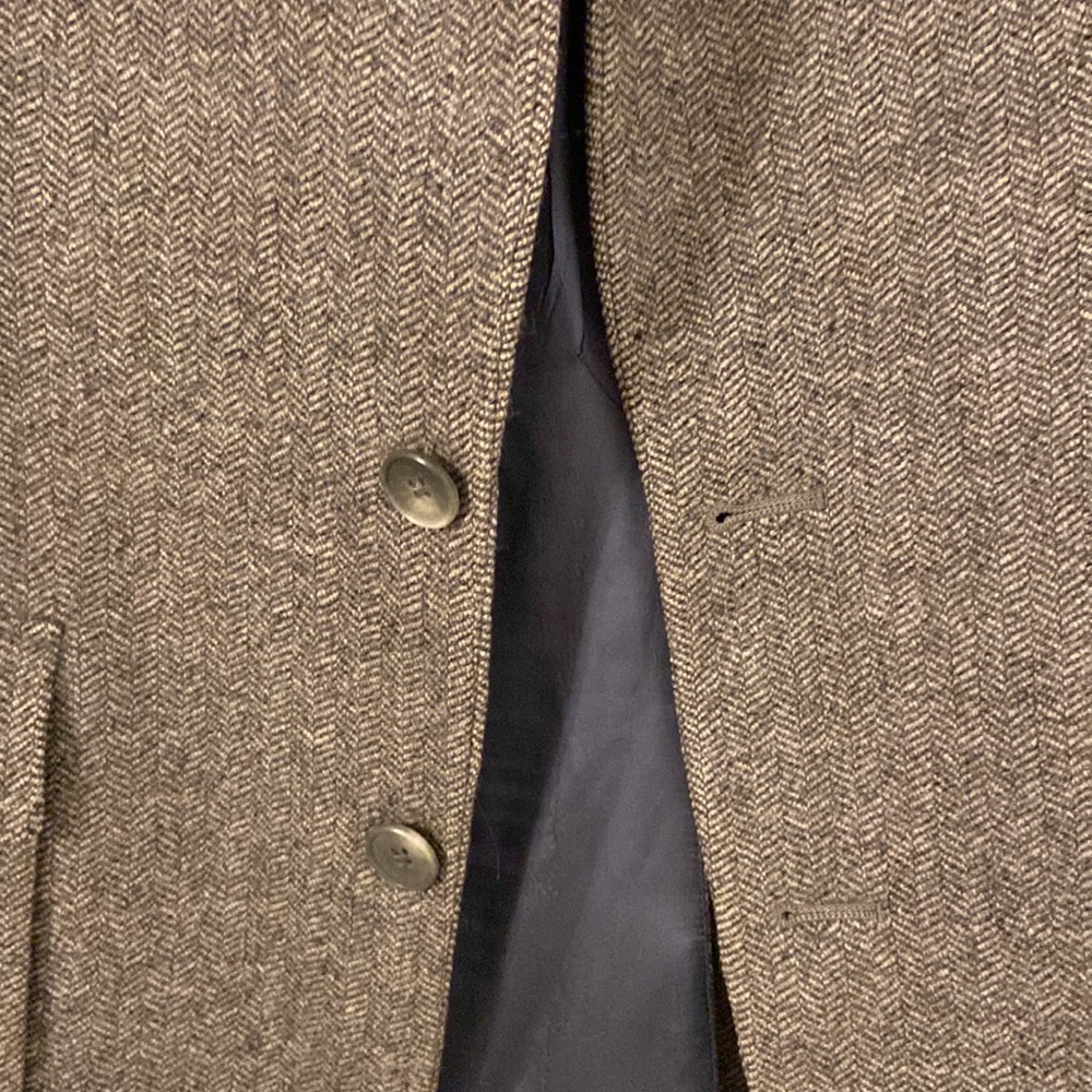 Christian Dior Vintage Coat no size length 32” pit to pit 38/40”color grayish - Picture 3 of 12